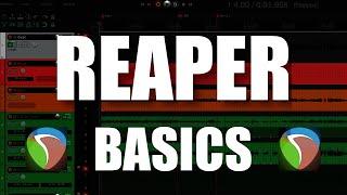 REAPER Basics - The Complete Beginner Tutorial in under 15 MINUTES