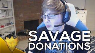 Sneaky's Savage Donations