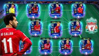 Liverpool 2019 UCL Winning Squad Builder | Liverpool FC Master Squad - FIFA Mobile 22