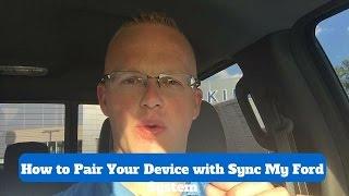 How to Pair Your Device to Sync My Ford on 2013-2014 Ford F-150 By Alex Buker