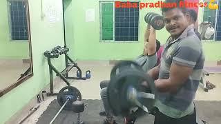 Big biceps workut gym and baba pradhan fitness bodybuilding motivation had work
