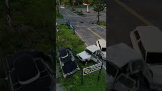 Realistic Highway Car Crashes #7 #shorts #viral #crash #overtaking
