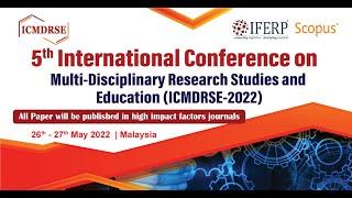 5th International Conference on Multi-Disciplinary Research Studies and Education - TEASER