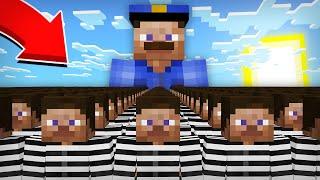 100 ПРЕСТУПНИКОВ ПРОТИВ 1 ПОЛИЦЕЙСКОГО В МАЙНКРАФТ | Риколит Minecraft