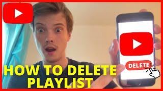 How To Delete Playlist On YouTube 2024