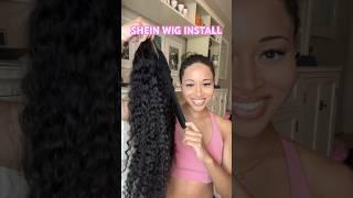 BEST SHEIN PRE CUT GLUELESS HD LACE WIG INSTALL