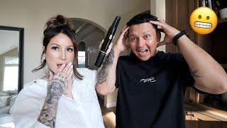 DYING DADDY'S HAIR FOR OUR MATERNITY SHOOT