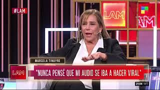 ⭐ Marcela Tinayre explicó la verdad del audio: "Con la peor de las ondas"