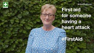 First aid for someone having a heart attack | First aid training online | British Red Cross