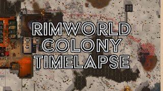 Time-Lapse: Watch a Vanilla Town Rimworld Colony Burst into Life!