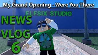 ElfSixDave News Vlog 6 Opening my studio with my Subscribers