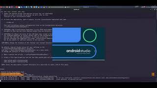 Installation Android Studio Installation Hacking-Lab LiveCD