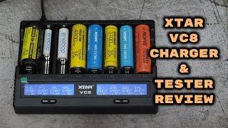 Xtar VC 8 Battery Charger/Tester: Review