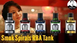 Smok Spirals RBA Tank,Hit By Taste Storm