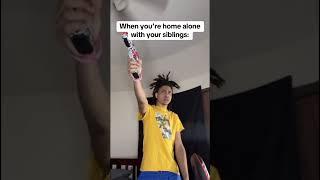 When you’re home alone with your siblings (Song: Kendrick Lamar- peekaboo)