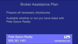 Pete Saxon Realty Broker Assistance For Home Sellers