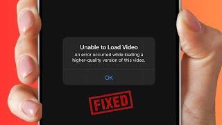 How to Fix Unable to Load Video iPhone | Videos Won't Play on iPhone Camera Roll