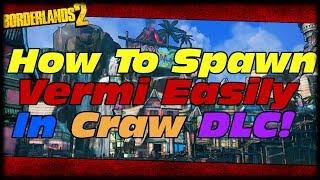 Borderlands 2 How To Spawn Vermivorous Easy On Wam Bam Island In Son Of Crawmerax Head Hunter DLC!