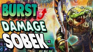 Smite: Burst Damage Sobek Build - Look At Me... I AM THE MAGE NOW!