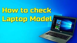 How to Check Laptop Model | Laptop Model Number Check