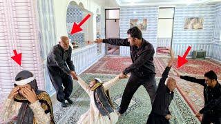 Salman's heroic defense of Tahirah; confrontation with his angry stepfather