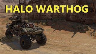 Crossout Art Build - OVERSIZED Halo Warthog