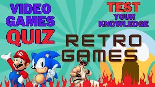 10 questions that EVERY RETRO GAMER FAN SHOULD ANSWER! Video Game Quiz World.