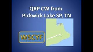 W5CYF QRP CW From Pickwick Lake SP, TN