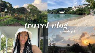 grenada travel vlog | staying in our new house, beach days, going out | Tricia B