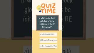 UiPath quiz no.33|UiPath interview questions and answers #uipath #shorts
