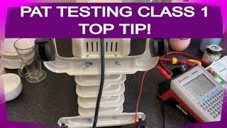 PAT Testing Tutorial - Top Tip - Class 1 PAT Testing Procedure