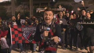 San Antonio FC supporters get rowdy before USL Championship game