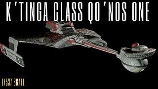 AMT 1/537 K’Tinga Battlecruiser Build: Qo’Nos One Edition