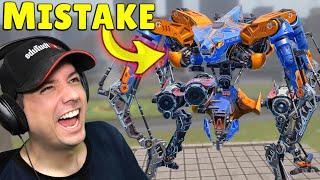 The DUX ROBOT was a mistake… War Robots Gameplay