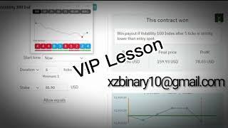 VIP lesson 9 Simple Last Digit Algorithm Binary/Deriv Trading Strategy