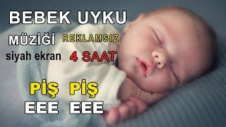 Bebek Uyku Müziği - Piş Piş Anne Sesi, Ninni (4 saat REKLAMSIZ)