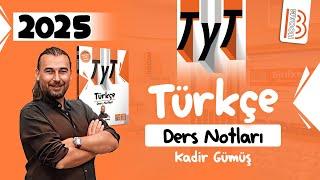 9) TYT Türkçe - Sözcük Türleri  (İsim) - Kadir GÜMÜŞ - 2025