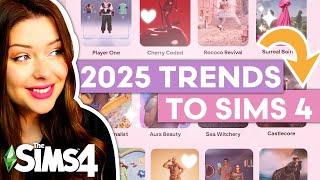 2025 Pinterest Trend Predictions Decide My Build in The Sims 4