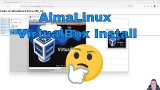 Installing AlmaLinux | CentOS Alternative - VirtualBox 6.1