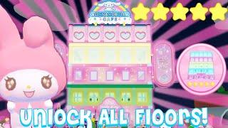 How to Unlock Floors! | Roblox My Hello Kitty Cafe | Riivv3r