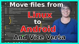 How to send files between Linux (Ubuntu/Mint) and Android