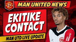 United Make Hugo Ekitike Contact | Gyokeres, Mbeumo, Hojlund LATEST | Transfer News LIVE