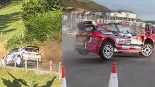 FIA ERC Rali Ceredigion 2024 | HOT MOMENTSFriday Highlights Day 1