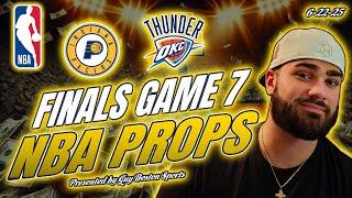 Thunder vs Pacers NBA Finals Game 7 NBA Player Props 6/22/2025 | FREE NBA Best Bets and Player Props