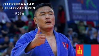 Mongolian Judo Otgonbaatar Lkhagvasuren  -90 kg  Лхагвасүрэн Отгонбаатар HD 1080p