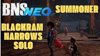 Blade and Soul NEO: Blackram Narrows SOLO Run | Summoner. (Farming Potrait)