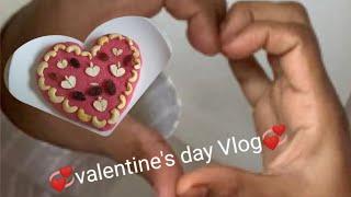 Daily Vlog# Valentine's Day special ️||special Ravva cake ||Siree Telugu Vlogs.