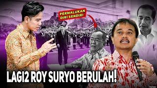 BUKAN LAGI "FUFUFAFA", ROY SURYO BANGUN NARASI PICIK KE GIBRAN DITENGAH PRABOWO TEMUI XI JINPING