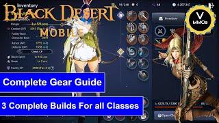 3 Complete Gear Guides for all classes! - Black Desert Mobile