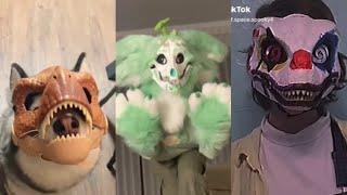 [Flash/Horror] Dino Mask TikTok Compilation ~1 